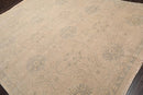 8'1'' x 10'2'' Hand Knotted 100% Wool Transitional Oriental Area Rug Gray