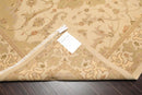 7'9" x 9'9" NOE4 Bisque Hand Knotted 100% Wool Area Rug Beige