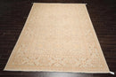 9' x 12' Hand Knotted 100% Wool Chobi Peshawar Oriental Area Rug Gray Beige
