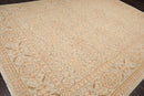 9' x 12' Hand Knotted 100% Wool Chobi Peshawar Oriental Area Rug Gray Beige
