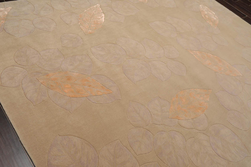 7'6" x 9'6" JL62 Gray Handmade Wool & Silk Oriental Area Rug Gray