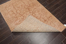 4' x 6' Hand Knotted 100% Wool Traditional Oriental Area Rug Tan