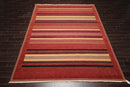 8'8"x 11'10" Hand Knotted 100% Wool Oriental Area Rug Rust
