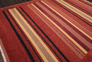 8'8"x 11'10" Hand Knotted 100% Wool Oriental Area Rug Rust