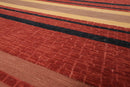 8'8"x 11'10" Hand Knotted 100% Wool Oriental Area Rug Rust