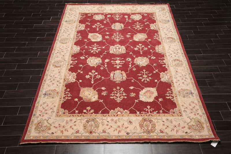 8'2"x11'8" Auth. Samarkand Coronado New Zealand Wool Area Rug Ruby Red
