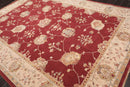 8'2"x11'8" Auth. Samarkand Coronado New Zealand Wool Area Rug Ruby Red