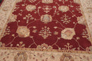 8'2"x11'8" Auth. Samarkand Coronado New Zealand Wool Area Rug Ruby Red