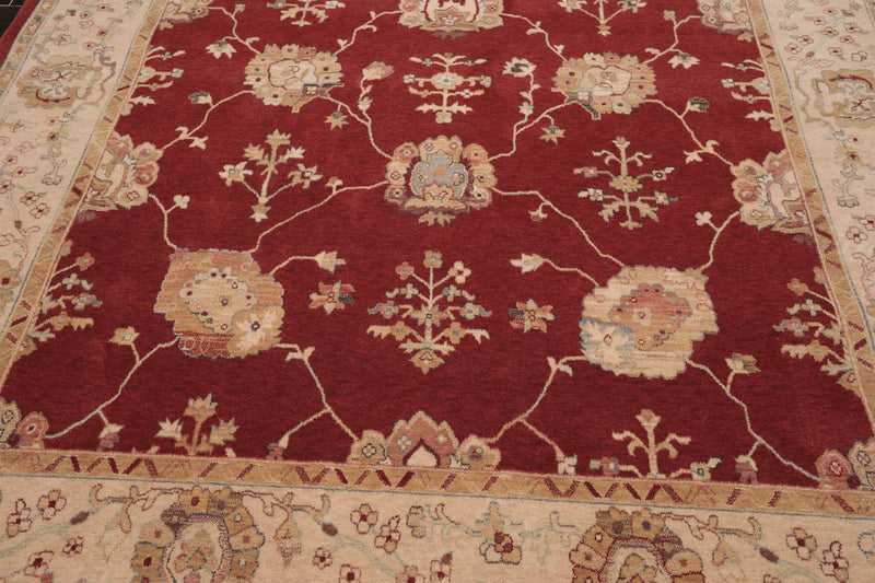 8'2"x11'8" Auth. Samarkand Coronado New Zealand Wool Area Rug Ruby Red