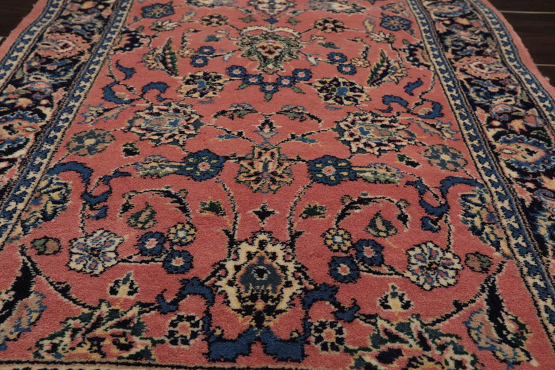 300 KPSI Pak Persian 16/18 Hand Knotted Wool Area Rug Blush 2' x 4'3"