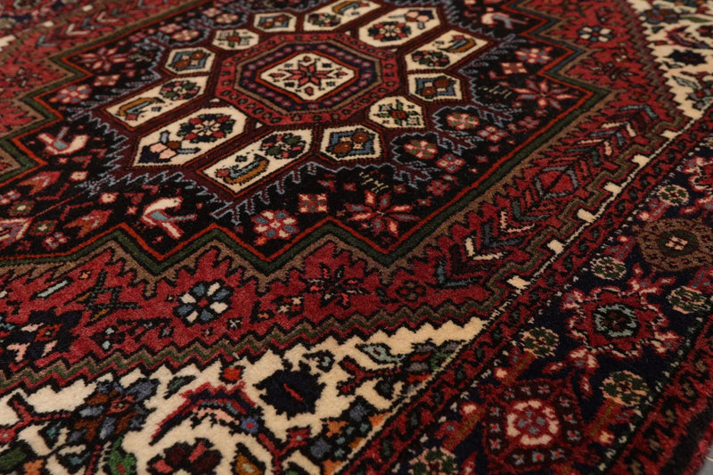 2'6'' x 4' Hand Knotted Wool Herizz Traditional 200 KPSI Oriental Area Rug Rust