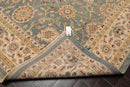8'8'' x 11'4'' Hand Knotted 100% Wool Agra Traditional Oriental Area Rug Slate
