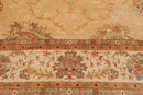 9'4" x 12'7" Hand Knotted 100% Wool Oushak Vegetable Dye Oriental Area Rug Tan