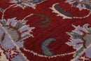 5' x 8' Handmade 100% Wool Traditional Oriental Area rug Traditional Rust