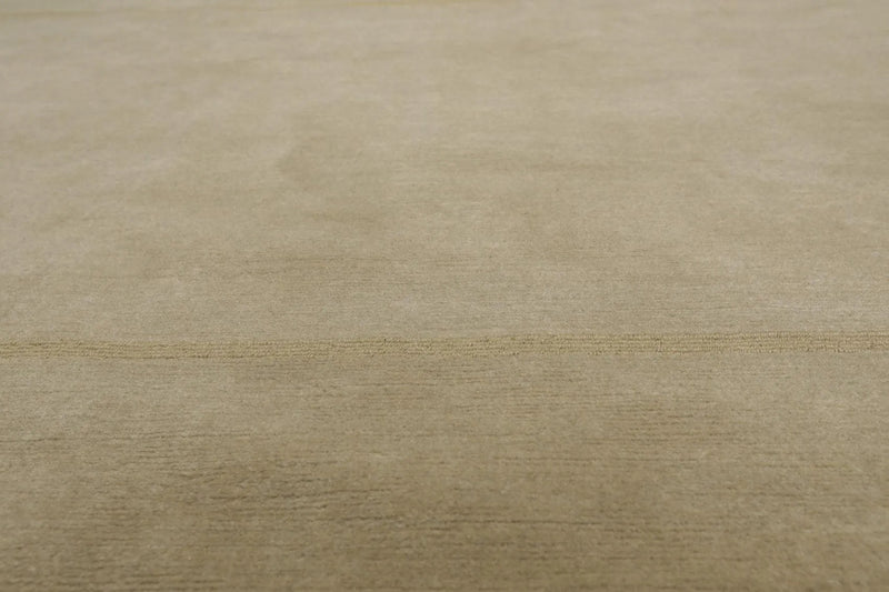 8' x 10' Muted Hand Knotted Designer Tibetan 100% Wool Modern Oriental Area Rug