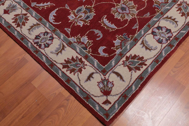 5' x 8' Handmade 100% Wool Traditional Oriental Area Rug 5x8 Traditional Rust