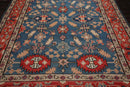 8' x 10' Authentic Turkish Kilim Hand Woven Wool Arts & Crafts Area Rug Blue
