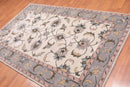 5' x 8' Handmade 100% Wool Traditional Oriental Area Rug Traditional Beige