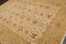 7'11'' x 10' Hand Knotted 100% Wool Agra 250 KPSI Oriental Area Rug Beige