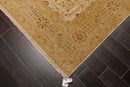 7'11'' x 10' Hand Knotted 100% Wool Agra 250 KPSI Oriental Area Rug Beige