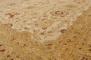 7'11'' x 10' Hand Knotted 100% Wool Agra 250 KPSI Oriental Area Rug Beige