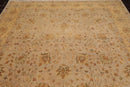 8'1'' x 10'3'' Hand Knotted 100% Wool Agra 150 KPSI Oriental Area Rug Taupe