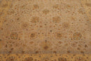 8'1'' x 10'3'' Hand Knotted 100% Wool Agra 150 KPSI Oriental Area Rug Taupe