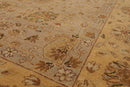 8'1'' x 10'3'' Hand Knotted 100% Wool Agra 150 KPSI Oriental Area Rug Taupe