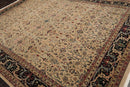 9'1" x 12' Hand Knotted 100% Wool Pak-Parsian 16/18 300 KPSI Area Rug Beige