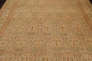 8'7'' x 11'7'' Hand Knotted 100% Wool Tree of life Oriental Area Rug Beige