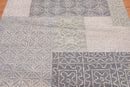 5' x 8' Handmade 100% Wool Loop Pile Area Rug Transitional Beige