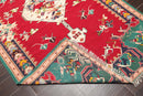 4'9" x 8' Hand Knotted Superfine Kilim 100% Wool Oriental Area Rug Red