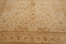 8'9'' x 12'3'' Hand Knotted Wool Agra Vegetable Dyes Oriental Area Rug Beige