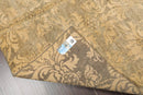 6'1'' x 8'7'' Hand Knotted 100% New Zealand Wool Damask Antique Finish Area Rug
