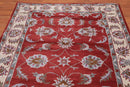 5x8 Red Hand Tufted Handmade 100% Wool Traditional Oriental Area Rug
