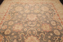 9'1'' x 12' Hand Knotted 100% Wool Peshawar Traditional Oriental Area Rug Gray