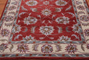 5x8 Red Hand Tufted Handmade 100% Wool Traditional Oriental Area Rug