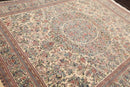 8' x 9'11" Hand Knotted 100% Wool Pak-Parsian 16/18 300 KPSI Area Rug Ivory