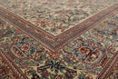 8' x 9'11" Hand Knotted 100% Wool Pak-Parsian 16/18 300 KPSI Area Rug Ivory