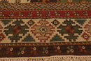 5'10 x 9' Hand Knotted 100% Wool Reversible Flat Pile Area Rug Beige