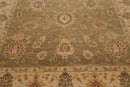 8' x 10'2" Hand Knotted 100% Wool Agra Traditional Oriental Area Rug Pistachio