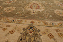 8' x 10'2" Hand Knotted 100% Wool Agra Traditional Oriental Area Rug Pistachio