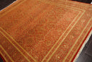 8'2" x 10' 350 KPSI PakPersian Hand Knotted 100% Wool Oriental Area Rug Rust