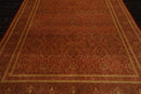 8'2" x 10' 350 KPSI PakPersian Hand Knotted 100% Wool Oriental Area Rug Rust