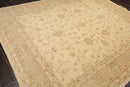 8'3" x 9'8" Hand Knotted 100% Wool Peshawar Traditional Oriental Area Rug Beige
