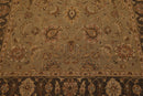 5'11" x 9' Hand Knotted 100% Wool Reversible Flat Pile Area Rug Champaign
