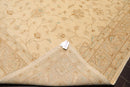 8'3" x 9'8" Hand Knotted 100% Wool Peshawar Traditional Oriental Area Rug Beige