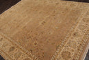8' x10'3" Hand Knotted 100% Wool Pakpersian 16/18 300 KPSI Oriental Area Rug Tan