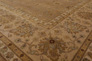 8' x10'3" Hand Knotted 100% Wool Pakpersian 16/18 300 KPSI Oriental Area Rug Tan