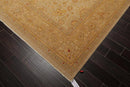 8'10'' x 12'3''Hand Knotted 100% Wool Peshawar Traditional Oriental Area Rug Tan